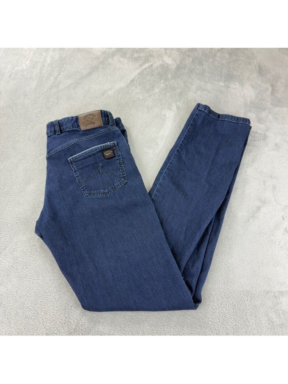 Paul & Shark Yachting Men's Size 36 W x 35 L/52 EU Zipper Fly Denim Jeans